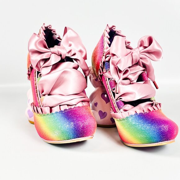 Irregular Choice Happy Hippo Rainbow Heels – Size 39 (New in Box) - Picture 3 of 7